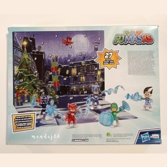 PJ Masks Catboy Owlette Gekko Superhero Toys Kids Christmas Advent Calendar NEW - Picture 12 of 12